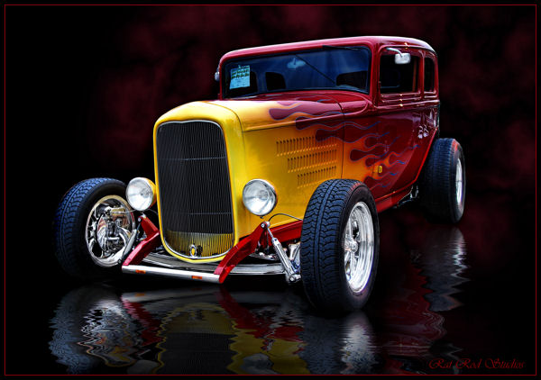 Look ahead to our Hot Rod Art On Black Backround 2 page for more Hot Rod