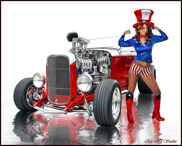 Look ahead to our Holiday Hot Rod Art 2 page for more Rat Rod Holiday