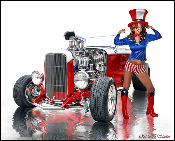 Look ahead to our Holiday Hot Rod Art 2 page for more Rat Rod Holiday 