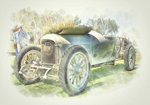 Hot Rod Sketches By Rat Rod Studios