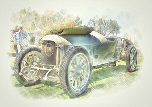 Hot Rod Sketches By Rat Rod Studios